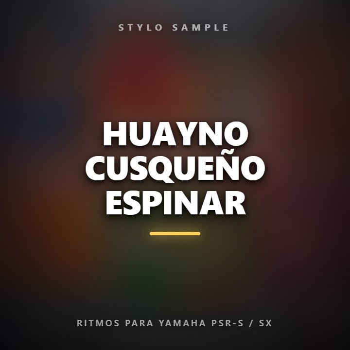 HUAYNO CUSQUEÑO ESPINAR