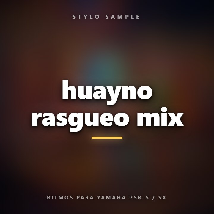 huayno rasgueo mix