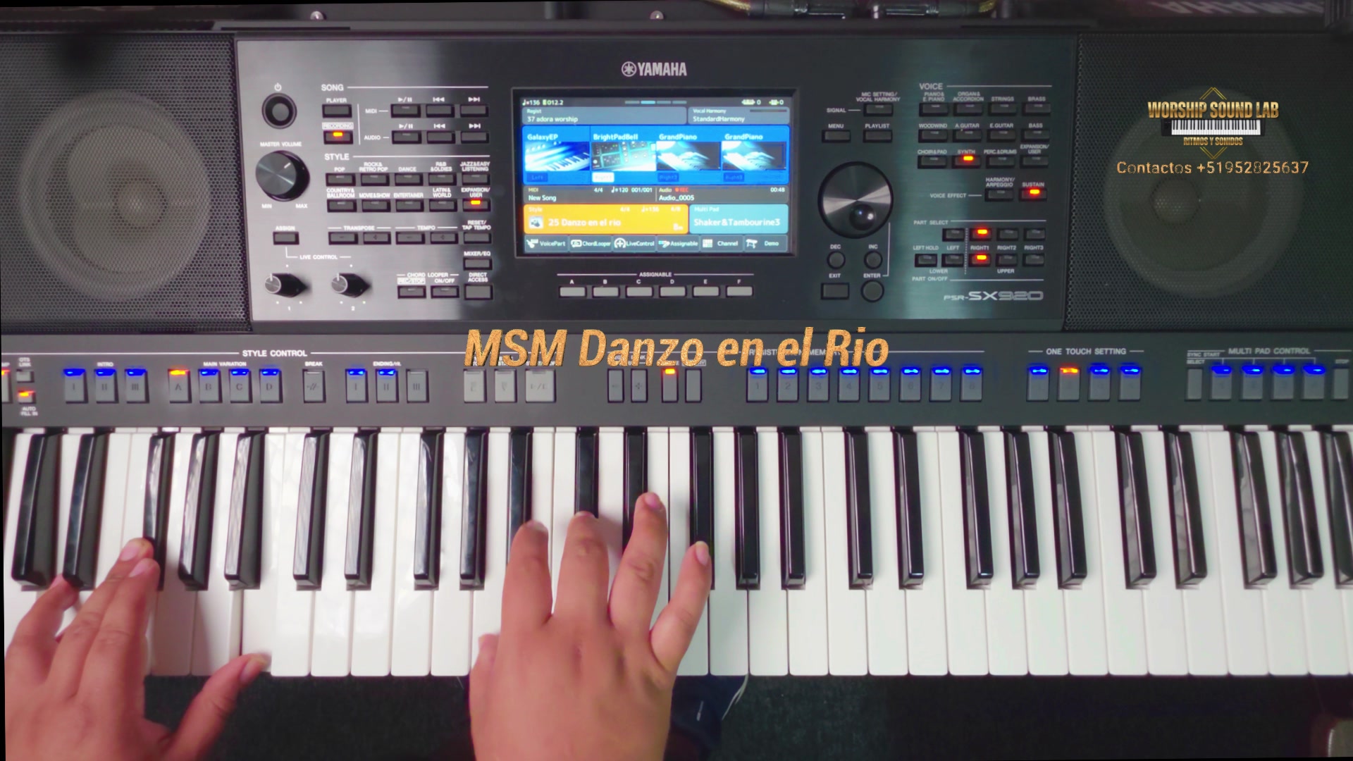 Danzo en el rio MSM